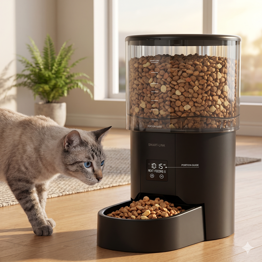 Distributeur automatique de croquettes