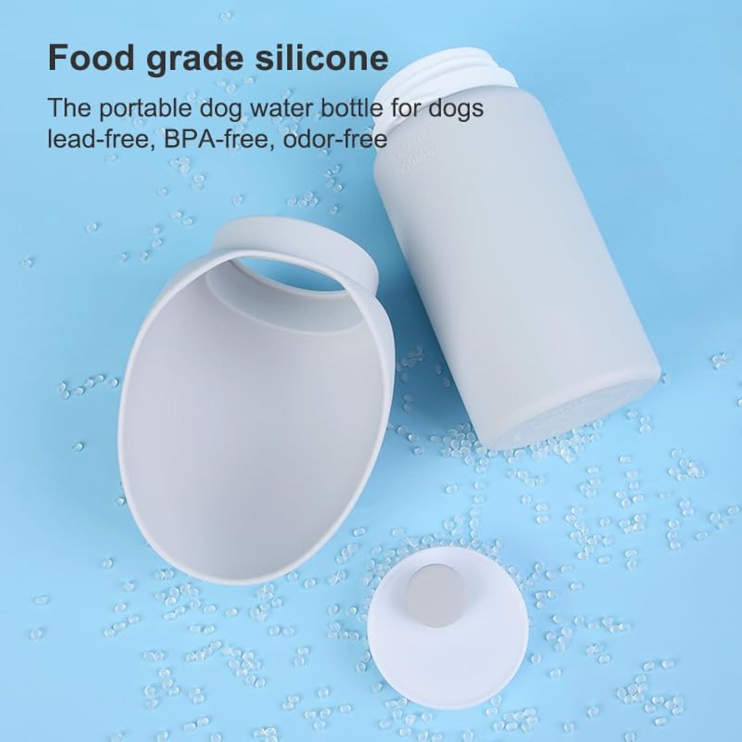 Gourde Pliable pour Chien — Légère, Étanche & Compacte