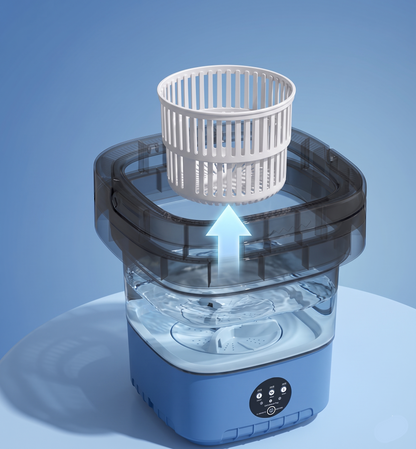 Mini Machine à laver Pliable Portable - lave et sèche